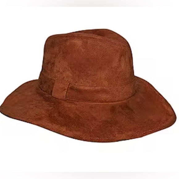 NWT Suede Panama Hat - Picture 1 of 2